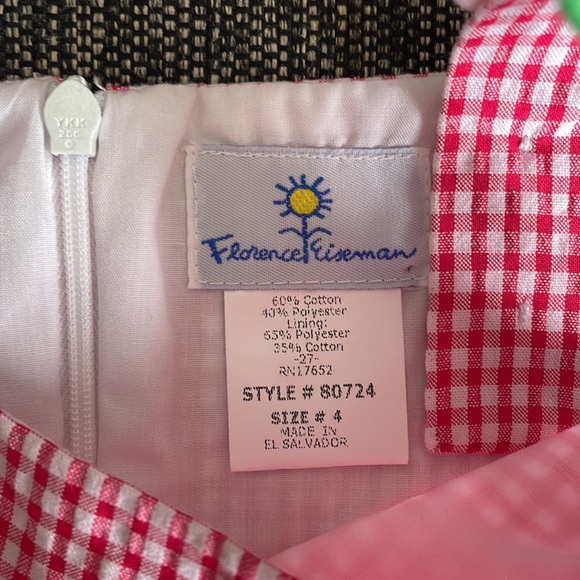 Florence Eiseman Girl’s Seersucker Dress - Picture 3 of 7